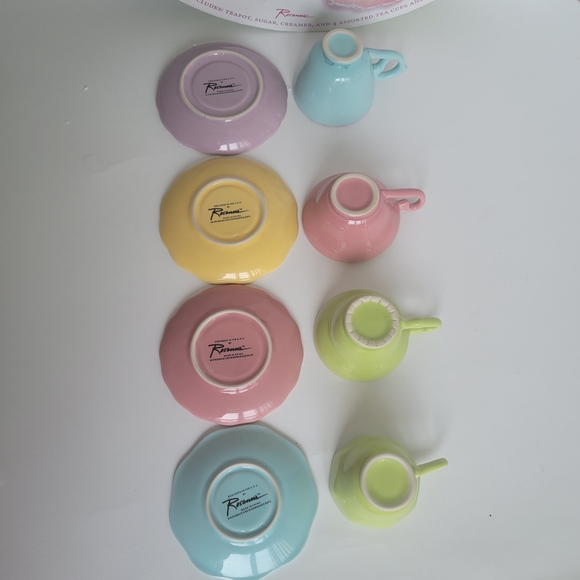 Rosanna Child's Tea For Me Too 13-Piece Ceramic Tea Party Set - Picture 9 of 17